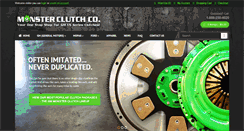 Desktop Screenshot of monsterclutches.com